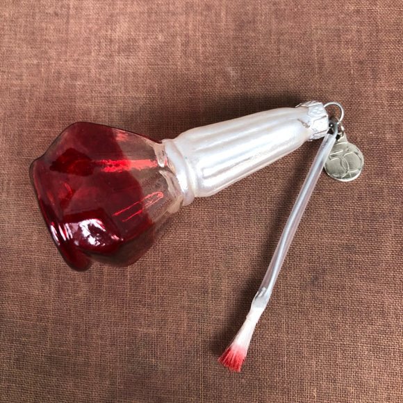 Department 56 Tiny Trimmings 5 Mini Glass Ornaments Boxed Set Beauty - Picture 9 of 15